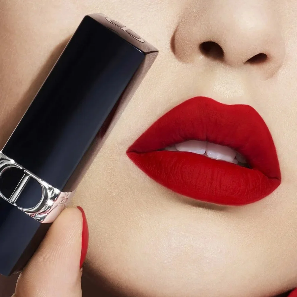 Rouge Dior Lipstick – Shade 999 Velvet